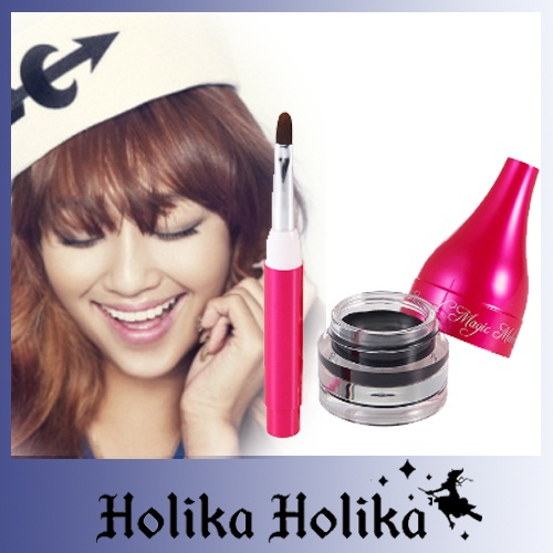 [Holika Holika] Gel kẻ mắt  Enamel Magic Melomovie Gel Eyeliner #01-Black
