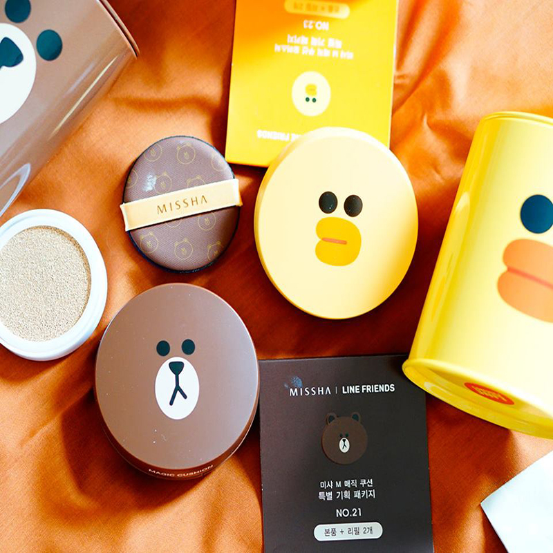 [Missha] Phấn nước Missha Line Friends Magic Cushion SPF50+/PA+++