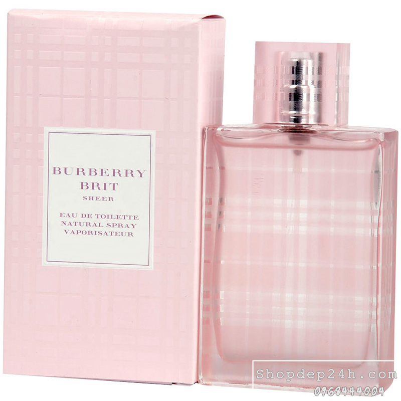 [Burberry] Nước hoa mini nữ Burberry Brit Sheer 5ml