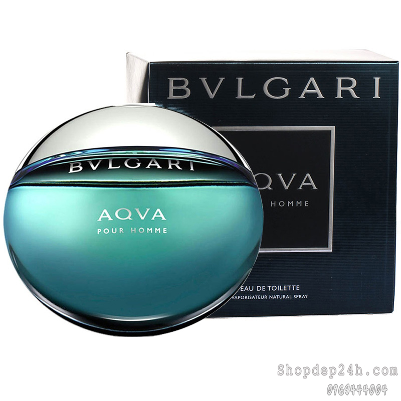 [BVlgari] Nước hoa mini nam BVlgari Aqva Pour Homme 15ml