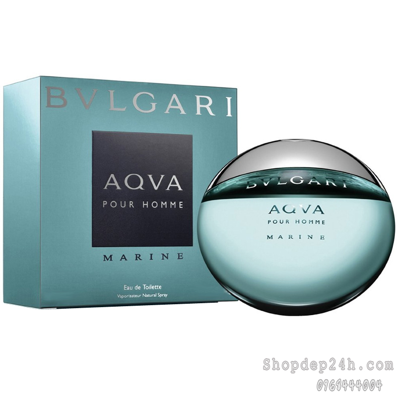[Bvlgari] Nước hoa mini nam Bvlgari Aqva Pour Homme Marine 5ml