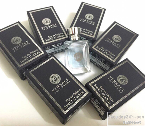 [Versace] Nước hoa mini nam Versace Pour Homme 5ml