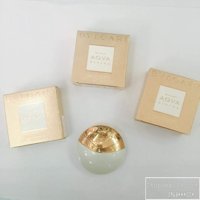 [Bvlgari] Nước hoa mini nữ Bvlgari Aqva Divina 15ml