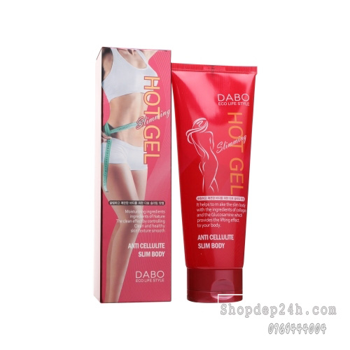 [Dabo] Kem đánh tan mỡ đùi và Giảm Mỡ Bụng – Slimming Hot Gel Dabo