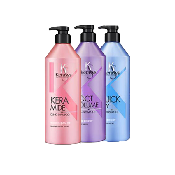 Dầu Gội Kerasys Keramide Damage/ Quick Dry/ Root Volume Clinic Shampoo 600ml