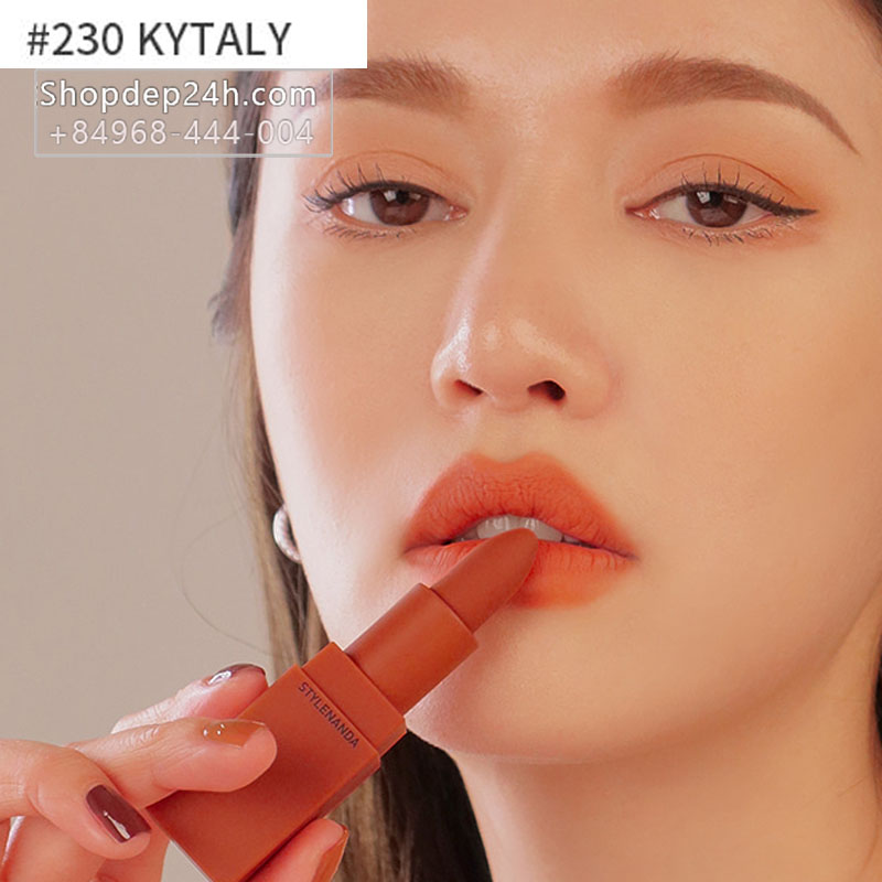 [3CE] Son thỏi 3CE Matte Lip Color #230 Kytaly