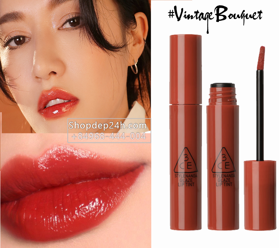 [3CE] Son 3CE Glaze Lip Tint #Vintage Bouquet